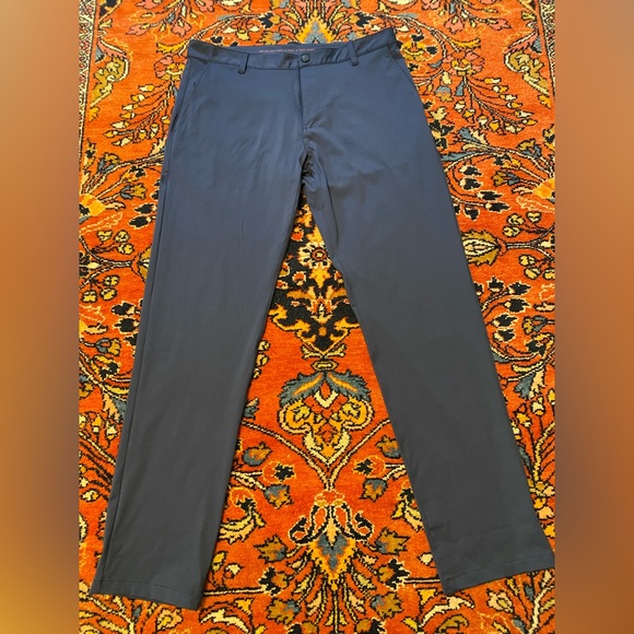 RHONE Pants Rhne Commuter Pant 36 Waist Navy Blue Excellent Fit And